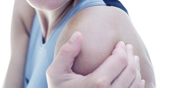 Shoulder articulation arthrosis