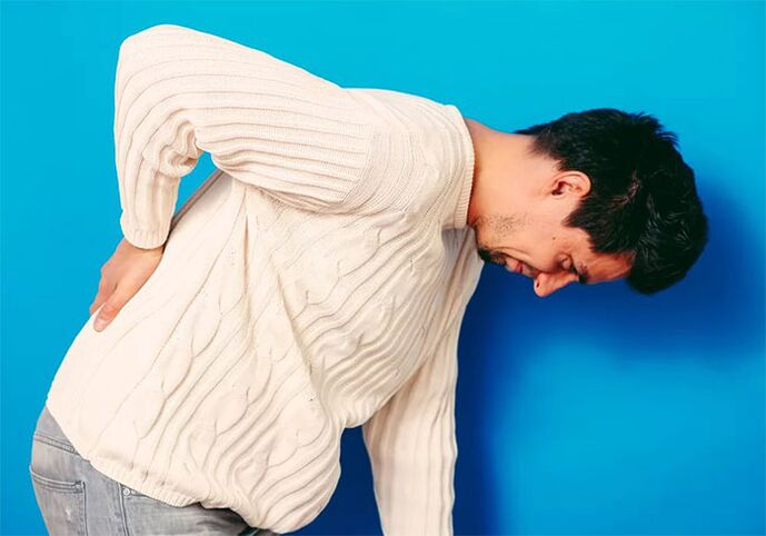severe low back pain